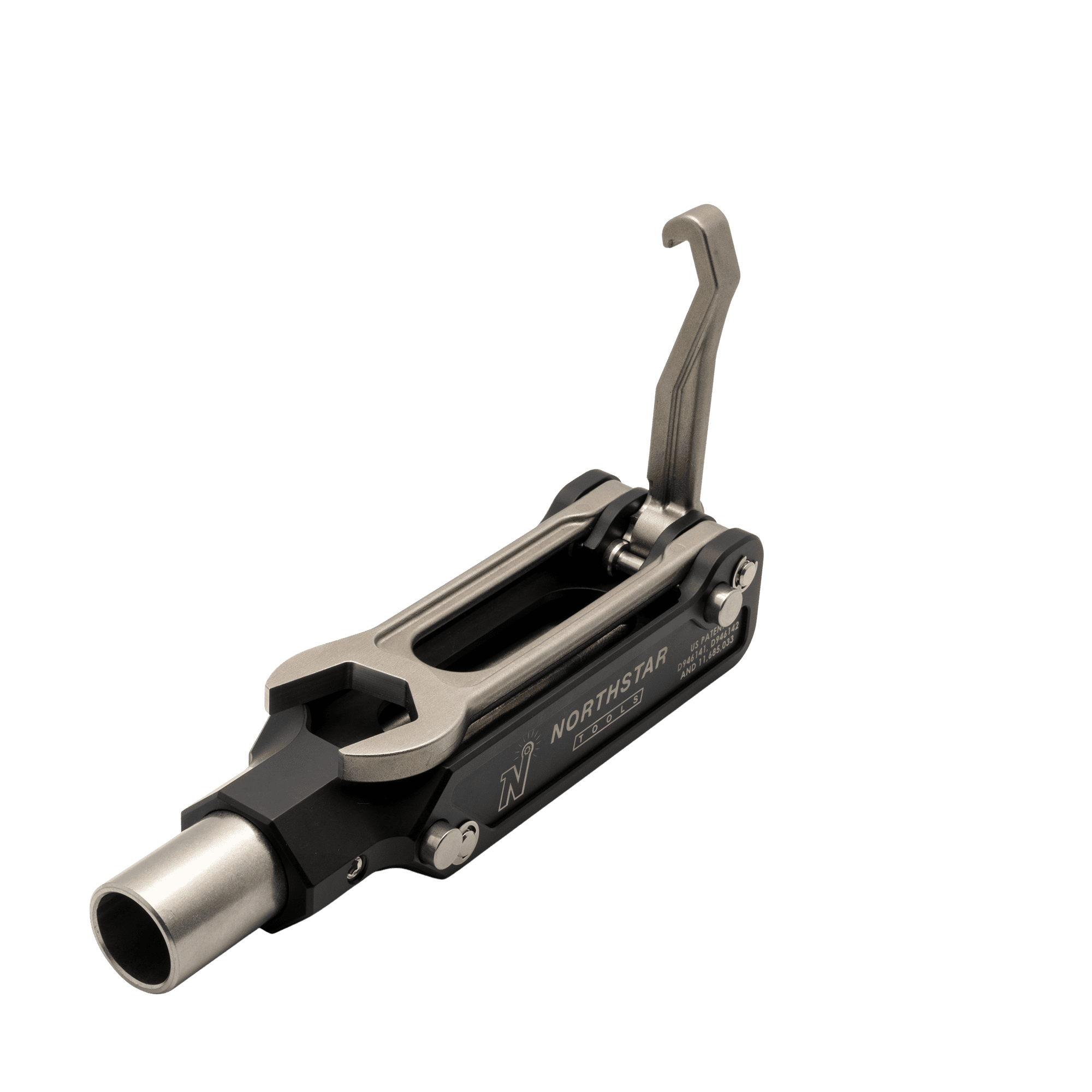 A picture of an object with the handle extended.